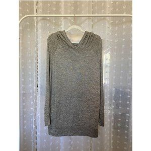 #5 Cozy light taupe kangaroo pocket hoodie - curve size